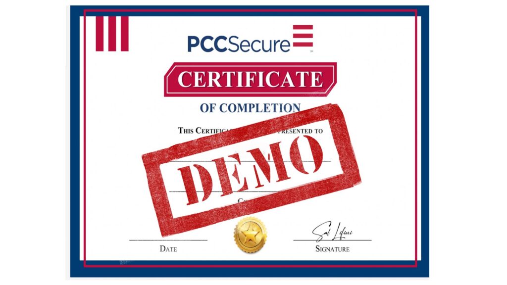 PCC-Secure-Certificate-Completion-Demo