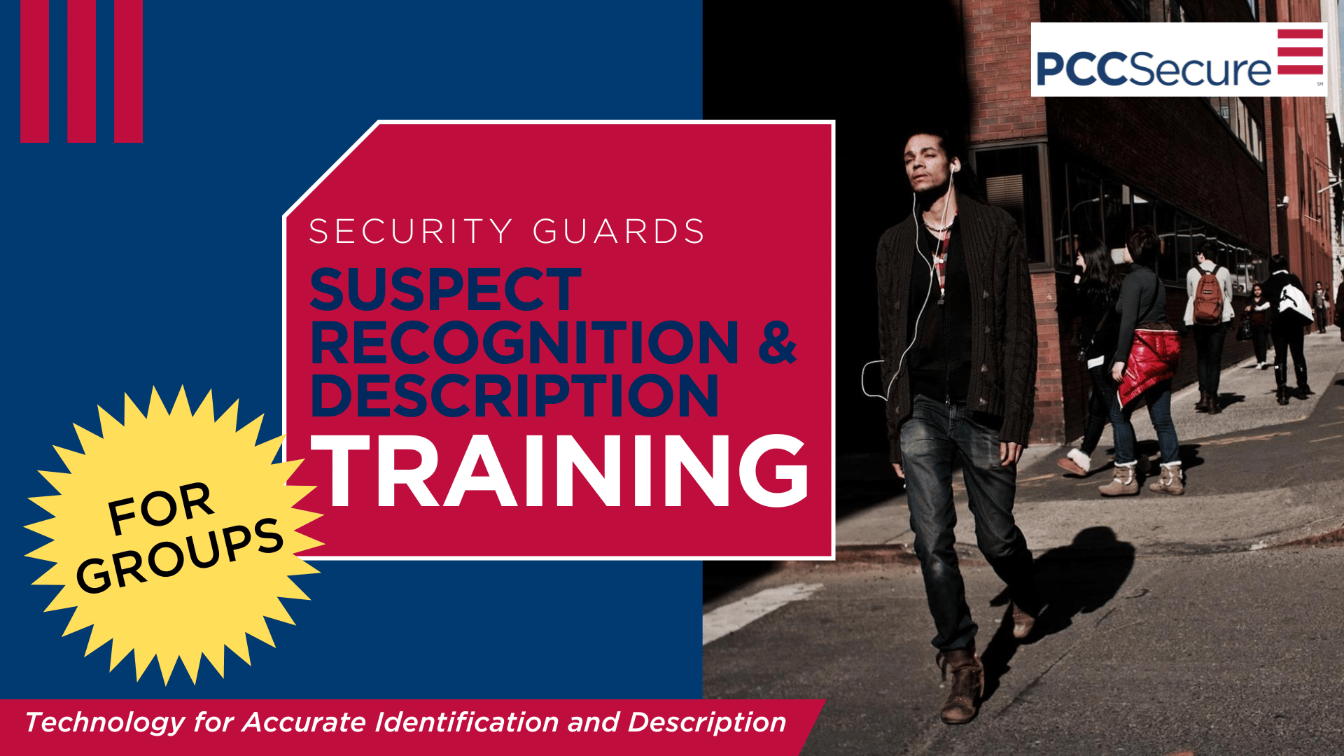 Suspect Recognition Online Training Course for Groups